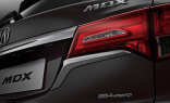 Хромированные накладки задней двери Acura MDX 3 2013-2015