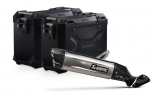 Боковые кофры TRAX ADV + Akrapovic для Honda CRF1100L Africa Twin SD08 (19-21)