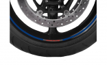 Комплект оригинальных наклеек на обод колеса HONDA 08F84MFJ830A (08F84-MFJ-830A) (синие)