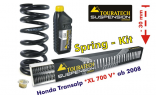Комплект прогрессивных пружин Touratech в вилку и задний амортизатор (-30 мм) для мотоцикла Honda XL700V Transalp