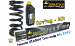 Комплект прогрессивных пружин Touratech в вилку и задний амортизатор для мотоцикла Honda XL600V Transalp