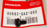 Крепление (пистон)  Honda 90683-GAZ-003