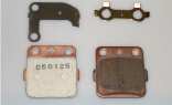 Оригинальные колодки тормозные задние для квадроцикла (ATV) HONDA 06435965405 (06435-965-405)