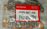 Оригинальные передние тормозные колодки для мотоцикла Honda 06455MAT006 (06455-MAT-006)