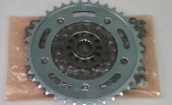 Оригинальный комплект из цепи и звёзд HONDA 06406MAW762 (06406-MAW-762) 