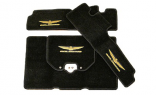 Оригинальный комплект ковриков для кофров мотоцикла Honda GL1800 Gold Wing '01-'11 08P11MCA800H (08P11-MCA-800H) (для версий с CD-проигрывателем)
