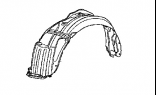 Подкрылок передний левый для Acura MDX II 2007-09 74151-STX-A00