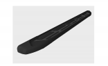 Пороги алюминиевые (Corund Black) Honda CR-V III (2007-2012)