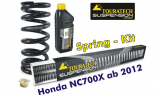 Комплект прогрессивных пружин Touratech в вилку и задний амортизатор (Стандартная высота) для мотоцикла Honda NC700X