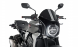 Передний обтекатель (Carbon) с ветровым стеклом Puig для Honda CB650R 2019- / CB1000R 2018-