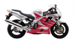 Комплект пластика - обтекателя для мотоцикла Honda CBR600RR F4  1999-2000