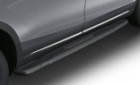 Пороги Honda Pilot 3 (черный)