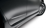 Молдинги дверей боковые, *NH782M* (GRAPHITE LUSTER METALLIC) графитовый металлик Acura TLX