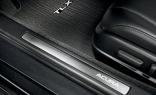 Накладки на пороги с подсветкой комплект 2шт  Acura TLX