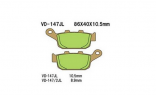 Тормозные колодки VESRAH VD 147JL для мотоциклов Honda