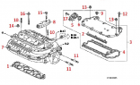 Впускной коллектор и комплектующие для Acura MDX 2