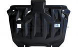 Защита картера двигателя и кпп Honda CR-V 2,0 (2012-2014-) 2,4 (2012-2014) (Композит 6 мм)