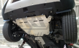 Защита картера двигателя и кпп Honda CR-V 2.4 (2015-) (Алюминий 4 мм)