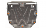 Защита картера двигателя и кпп Honda CR-V 2.0 (2012-2014)(Алюминий 4мм)