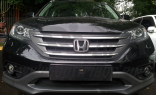 Защита радиатора Honda CR-V 4 (2012-) 2.0 black