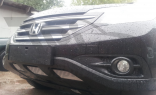 Защита радиатора Honda CR-V 4 (2012-) 2.4 chrome