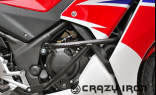 Защитные дуги Crazy Iron для мотоцикла Honda CBR250R/CBR300R (3 точки опоры)
