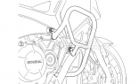 Защитные дуги SW-Motech для мотоцикла Honda VFR1200X Crosstourer '12-'16
