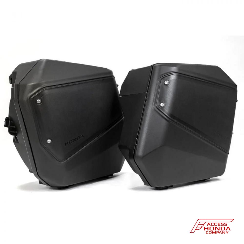 Оригинальный набор боковых кофров и их креплений для макси-скутеров Honda Оригинальный набор боковых кофров и их креплений для макси-скутеров Honda