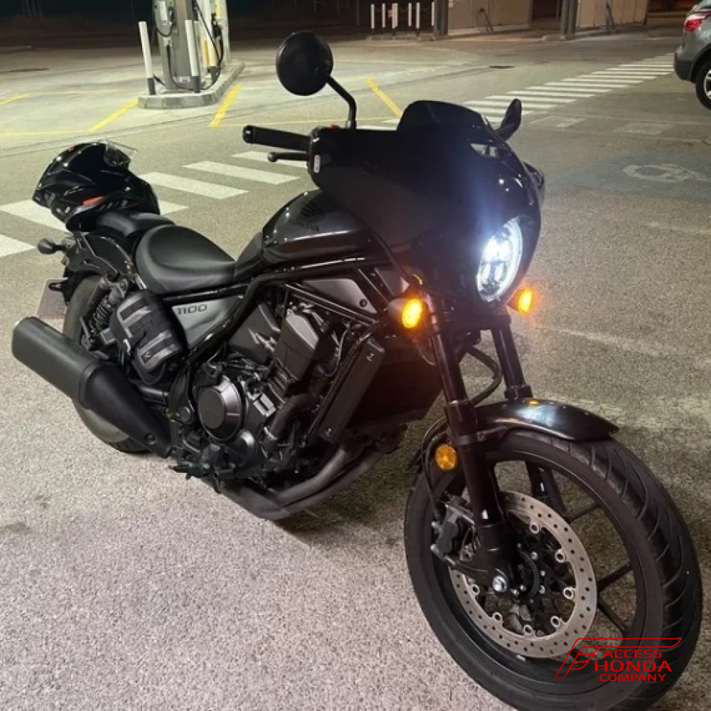 Большой обтекатель фары Batwing для Honda CMX1100 Rebel (2021 - 2026) Большой обтекатель фары Batwing для Honda CMX1100 Rebel (2021 - 2026)