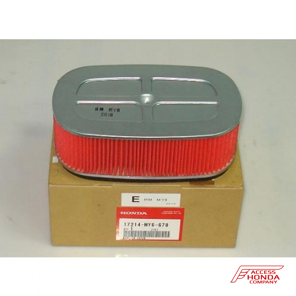 Оригинальный воздушный фильтр для мотоцикла Honda 17214MY6670 (17214-MY6-670)