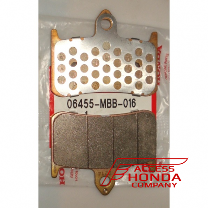 Оригинальные передние тормозные колодки для мотоцикла Honda 06455MCZ006 (06455-MCZ-006)