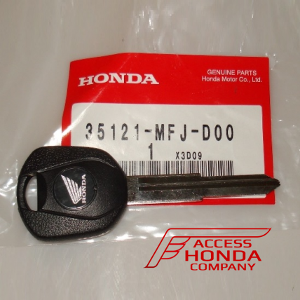 Заготовка ключа зажигания Honda 35121MFJD00 (35121-MFJ-D00)