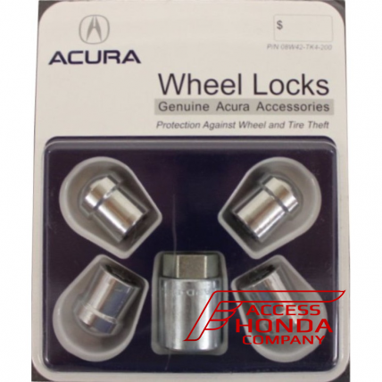 Оригинальные секретные гайки (комплект)  для  автомобиля Acura  08W42-TX4-600