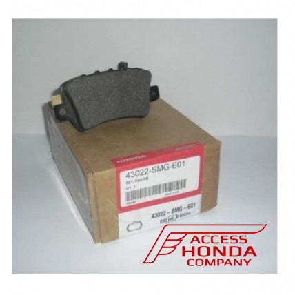 Оригинальные задние тормозные колодки Civic 5d, Civic Type R  43022SMGE01 (43022-SMG-E01)