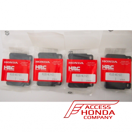 Оригинальные спортивные тормозные колодки Honda HRC 45105NL3621 (45105-NL3-621)