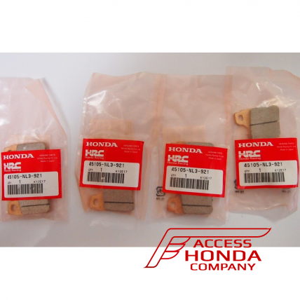 Оригинальные спортивные тормозные колодки HONDA HRC 45106NL3921 (45106-NL3-921)