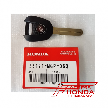 Заготовка ключа зажигания (чип-ключ) для мотоциклов Honda 