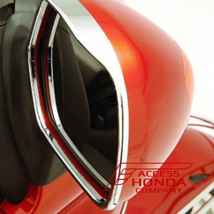 Хромированные накладки на зеркала (пара) для Honda GL1800 Gold Wing 52-683 