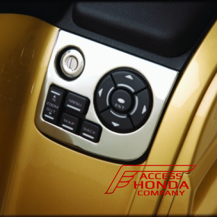 Хромированная накладка на панель приборов (1 шт) для Honda GL1800 Gold Wing 52-760