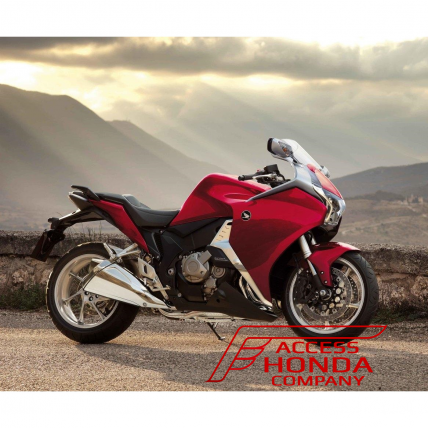 Задняя облицовочная панель (правая) / обтекатель хвоста для Honda VFR1200 F 2013- (Color: Красный, R342, Candy Prominence Red)