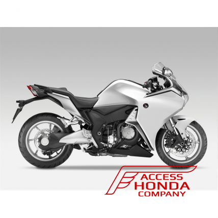 Обтекатель топливного бака (правый) Honda VFR1200 F 2011- (Color: Жемчужно-белый, NHA66, Pearl Sunbeam White)