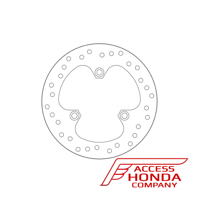Передний тормозной диск Brembo для мотоцикла Honda 