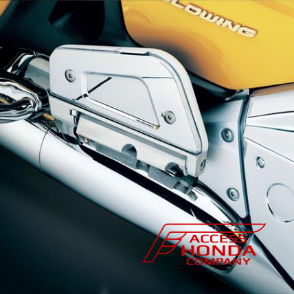 Хромированные накладки на пассажирские платформы (пара) для Honda Gold Wing 7015
