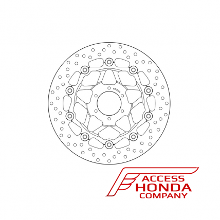 Передний тормозной диск Brembo для мотоцикла Honda CB600 Hornet 2000-2006