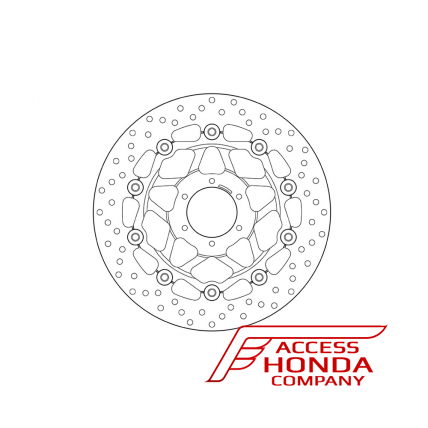 Передний тормозной диск Brembo для мотоцикла Honda CB600 Hornet 1998-1999 / CB400 1997-2019