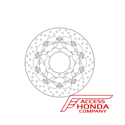 Передний тормозной диск Brembo для мотоцикла Honda
