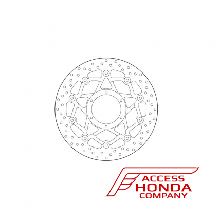 Передний тормозной диск Brembo для мотоцикла Honda CBR900RR 2000-2003