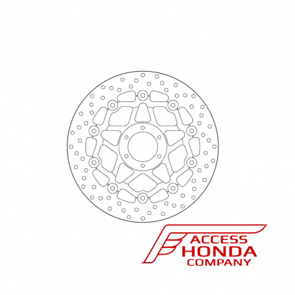 Передний тормозной диск Brembo для мотоцикла Honda