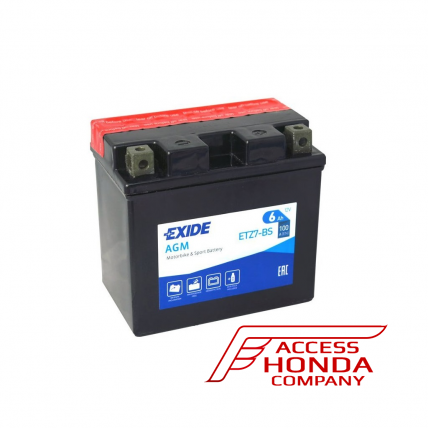 Аккумулятор EXIDE ETZ7-BS для мотоциклов Honda