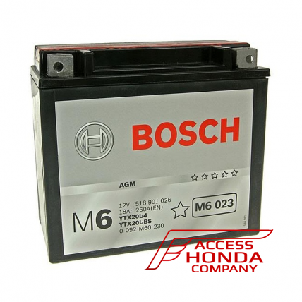Аккумуляторная батарея Bosch YTX20L-BS